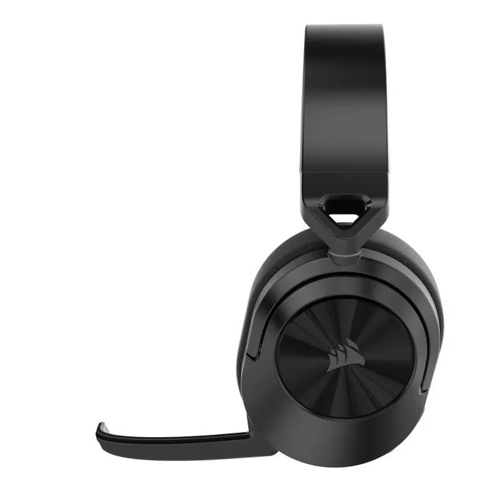 Corsair HS55 Auriculares Gaming Inalámbricos 2.4GHz & Bluetooth - Sonido Surround Virtual 7.1 - Batería 24h - Negro