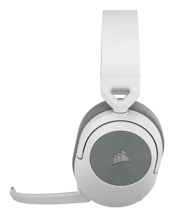 Corsair HS55 Wireless Auriculares Inalámbricos para Juego Bluetooth, Surround 7.1, Circumaural, Blanco, CA-9011281-EU