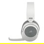 Corsair HS55 CA-9011281-EU Auriculares Gaming Inalámbricos Blanco - Sonido Surround 7.1, Bluetooth, 24h Batería, Diadema Ajustable, Micrófono Integrado