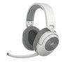 Corsair HS55 CA-9011281-EU Auriculares Gaming Inalámbricos Blanco - Sonido Surround 7.1, Bluetooth, 24h Batería, Diadema Ajustable, Micrófono Integrado
