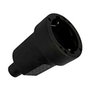 Edm Base aérea de goma negra 10/16a 250v t/tl ip44 4,8mm