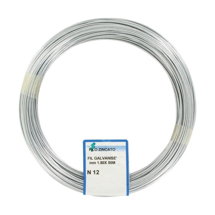Filgraf Alambre zincado nº 2, 0,70 mm x 100 m, 300 g Filgraf Alambre zincado nº 2, 0,70 mm x 100 m, 300 g