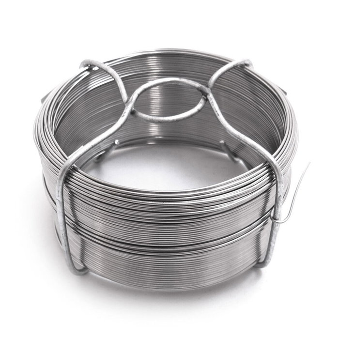 Filgraf Alambre de acero inoxidable n° 3, 0,80 mm x 50 m Filgraf Alambre de acero inoxidable n° 3, 0,80 mm x 50 m