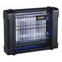 EDM Mata Insectos Profesional Eléctrico con Lámpara UV, 12W, 30 m² de Cobertura, 340°, Color Negro, para Interior, Incluye Cadena y Cepillo