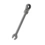 Mota Herramientas Llave Criquet Articulada EW409 9 mm Acero Cromo Vanadio 72 Dientes 142 mm