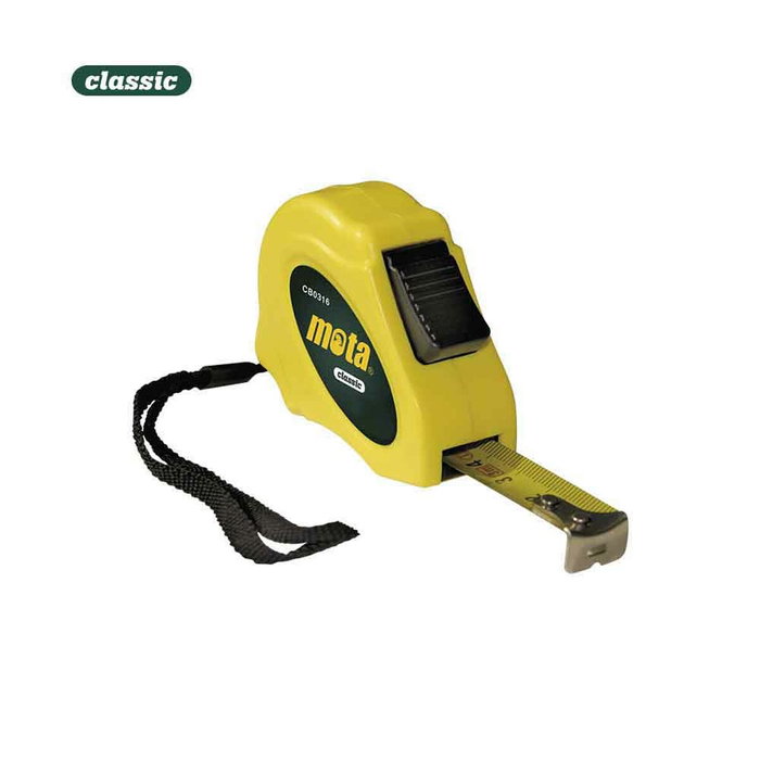 Mota Herramientas Flexómetro con freno 5 m x 19 mm Mota Herramientas Flexómetro con freno 5 m x 19 mm