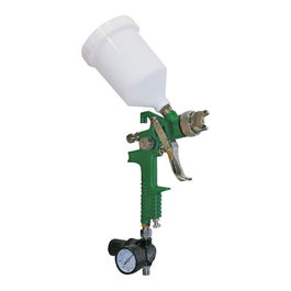 Mota Herramientas P700 Pistola de Pintura de Gravedad HVLP con Kit Boquilla 1.4 mm y Depósito 600 cc