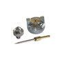 Mota Herramientas P800-K08 Kit Pico 0,8 mm Boquilla de Hinchar Acero 1 Unidad