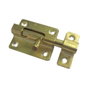 Edm Cerrojo Pasador Reforzado 35mm Dorado Acero