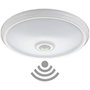 Edm Aplique de superficie LED con sensor IP20 15 W 4000 K luz día ø29 x 6 cm