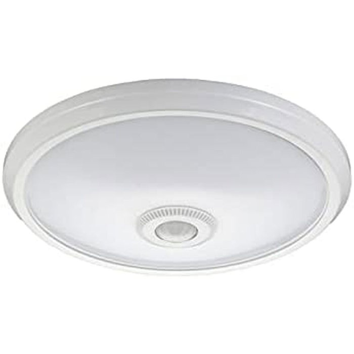 Edm Aplique de superficie LED con sensor IP20 15 W 4000 K luz día ø29 x 6 cm Edm Aplique de superficie LED con sensor IP20 15 W 4000 K luz día ø29 x 6 cm