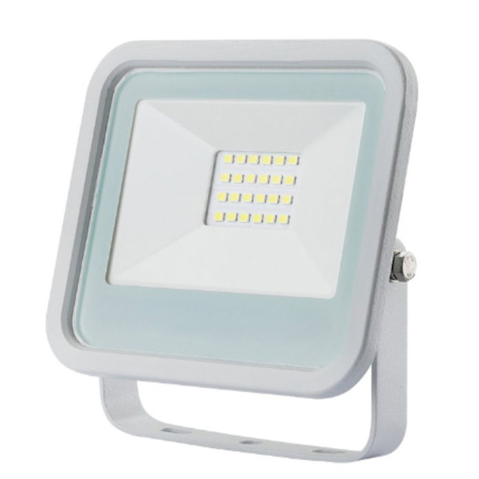 Edm Foco proyector led blanco 20 w 1520 lm 6400 k luz fría Edm Foco proyector led blanco 20 w 1520 lm 6400 k luz fría