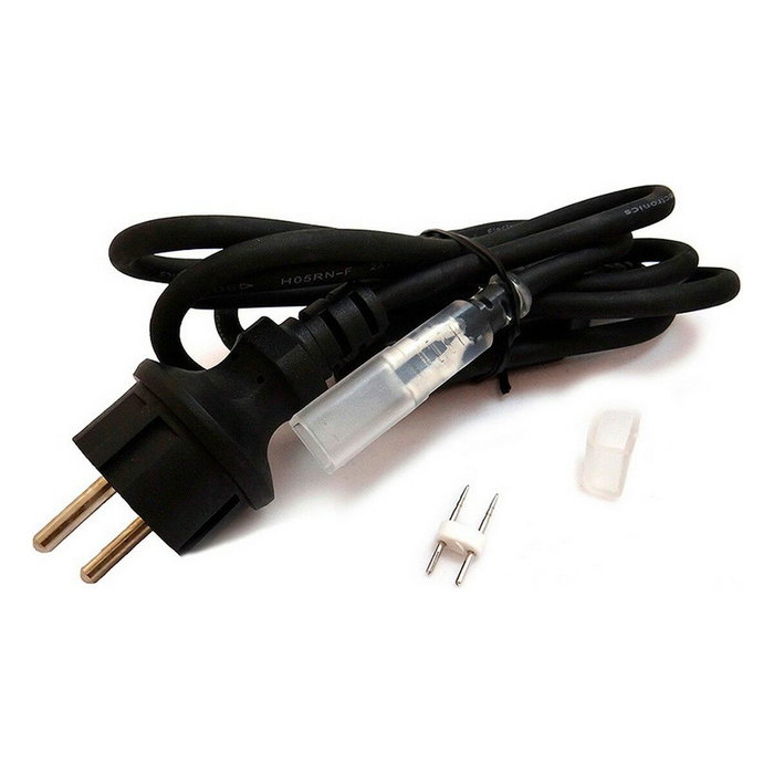 Edm Kit de conexión a corriente 220v 1,5m para tira de LED