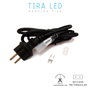 Edm Kit de conexión a corriente 220v 1,5m para tira de LED