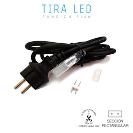 Edm Kit conexión tira led 220v 1,5m ref:31915-31916-31917-31918-31919-31920