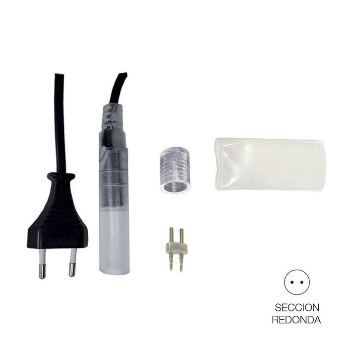 Edm Kit de alimentación para tubo flexiled fijo 1,5 m max 480 W