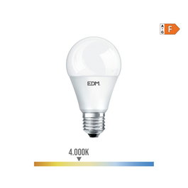 Edm Bombilla Standard LED E27 10W 932lm 4000K Luz Día Ø6 x 10,8 cm