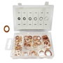 Benson Set de 80 Arandelas de Cobre Varios Tamaños 6, 8, 10, 11, 12, 16mm