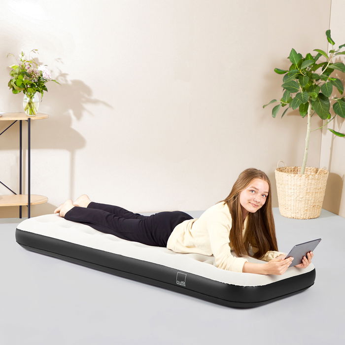 Outfit Cama de Aire Individual 191x73x22 cm Colchón Inflable para Exterior e Interior