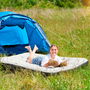 Outfit Cama de Aire Doble 191x137x22 cm Inflable para Exterior e Interior, Colchón Cómodo