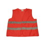 All Ride Chaleco Reflectante Naranja 2 Bandas Homologado EN ISO 20471 Clase 2