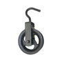 Benson Polea Pozo Negra 120mm Carga Máxima 180kg Acero