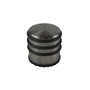 5Five Tope de puerta de acero inoxidable gris Ø 7 cm