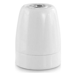 Edm Portalamparas E27 Porcelana Serie Vintage Blanco