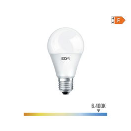 Edm Bombilla LED Estándar Regulable E27 10W 810 Lm 6400K Luz Fría Ø6x11cm