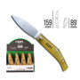 Edm Navaja Puigmal con mango de plástico marrón 159 mm