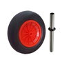 Edm Rueda Antipinchazos para Carretilla 360 mm con Eje 20 mm