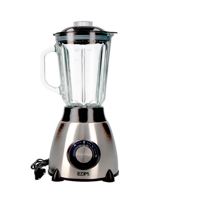 Edm Batidora de vaso de cristal 1,5 l 550 W Edm Batidora de vaso de cristal 1,5 l 550 W