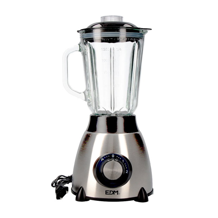 Edm Batidora de vaso de cristal 1,5 l 550 W Edm Batidora de vaso de cristal 1,5 l 550 W