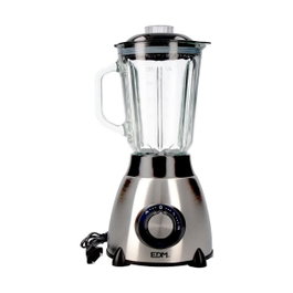 Edm Batidora de vaso de cristal 1,5 l 550 W