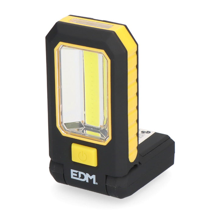 Edm Linterna LED XL Flex Work 150 lm + 3 mini LED 7 lm con gancho e imán
