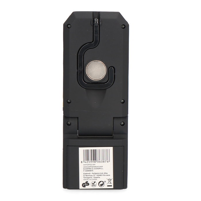 Edm Linterna LED XL Flex Work 150 lm + 3 mini LED 7 lm con gancho e imán