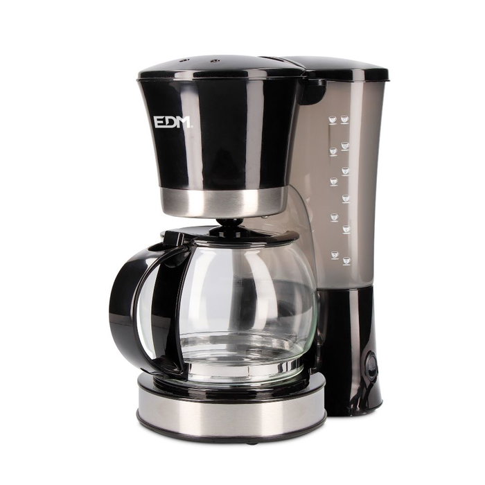Edm Cafetera de Goteo 12 Tazas 800W Edm Cafetera de Goteo 12 Tazas 800W
