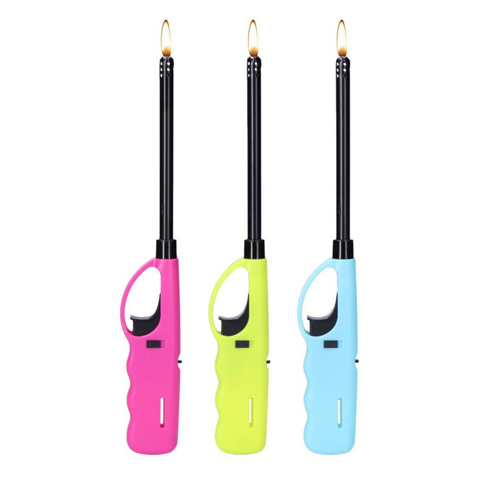 Polyflame Encendedor Recargable de Cocina de Gas, Colores Surtidos, 27 x 4 x 2 cm
