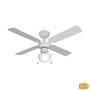 Edm Ventilador de techo Caribe Blanco con Aspas de 102 cm