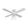 Edm Ventilador de techo Caribe Blanco con Aspas de 102 cm