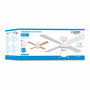Edm Ventilador de techo Caribe Blanco con Aspas de 102 cm