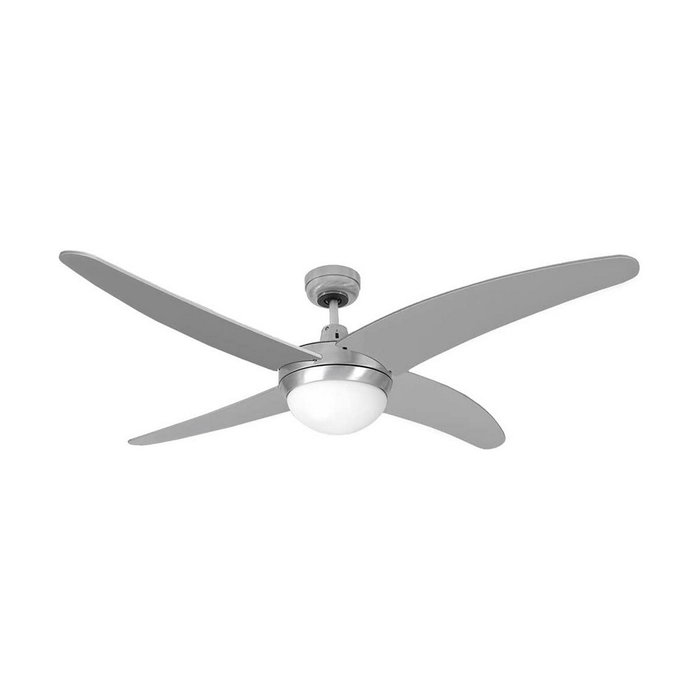 Edm Ventilador de Techo Caspio Plateado/Niquel Ø132cm