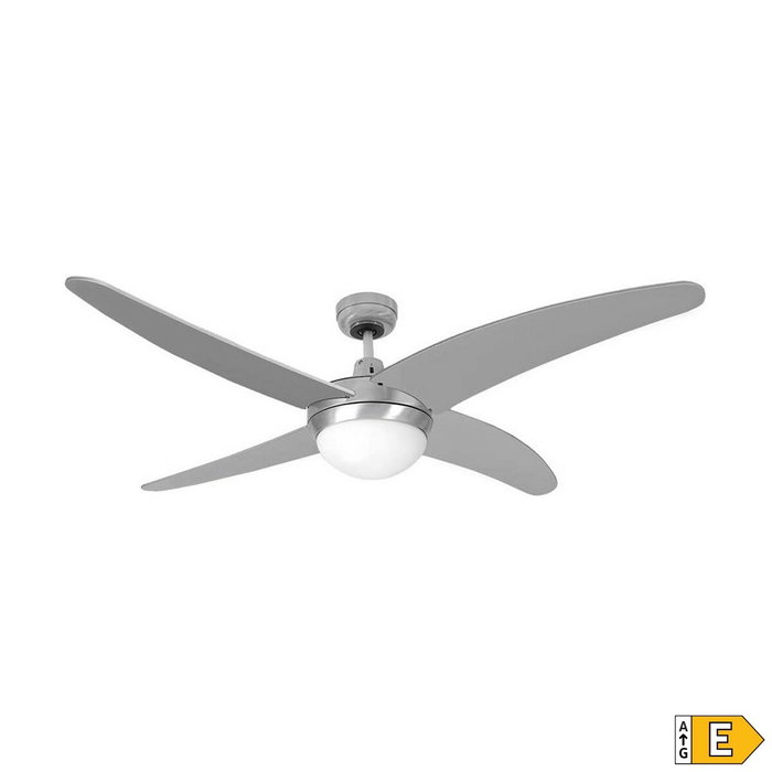 Edm Ventilador de Techo Caspio Plateado/Niquel Ø132cm