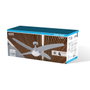 Edm Ventilador de Techo Caspio Plateado/Niquel Ø132cm