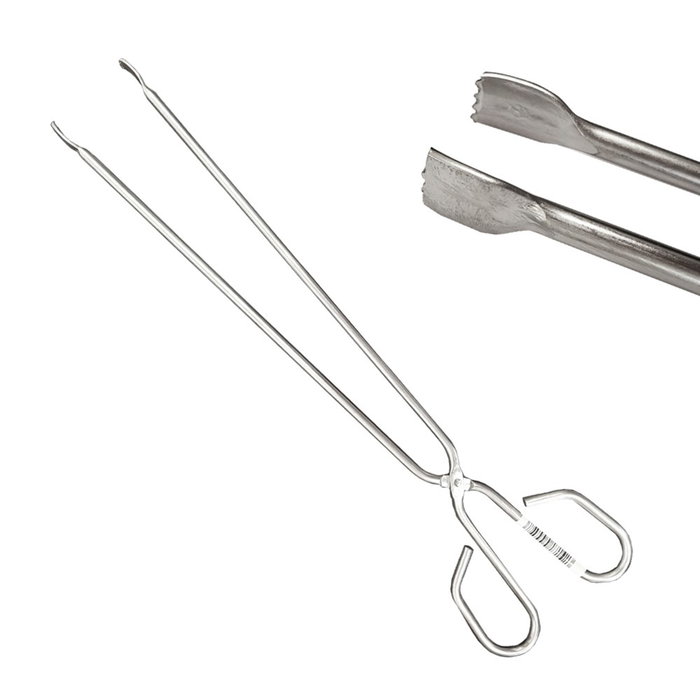 Sauvic Pinzas para la carne acero inoxidable 26 x 8 cm Sauvic Pinzas para la carne acero inoxidable 26 x 8 cm