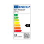 Edm Bombilla Standard LED E27 20W 2200lm 6400K Luz Fría Ø6,5 x 12,4 cm