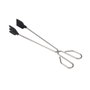 Sauvic Pinzas de Cocina con Pala de Silicona, Acero Inoxidable/Silicona, 35 cm