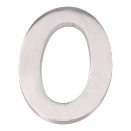 Edm Número 0 de Níquel Mate 10 cm con Fijación Invisible