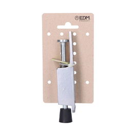 Edm Freno de Puerta 120mm Plata Acero