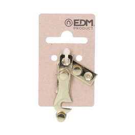 Edm Pestillo Derecho Hierro Latonado 4 cm